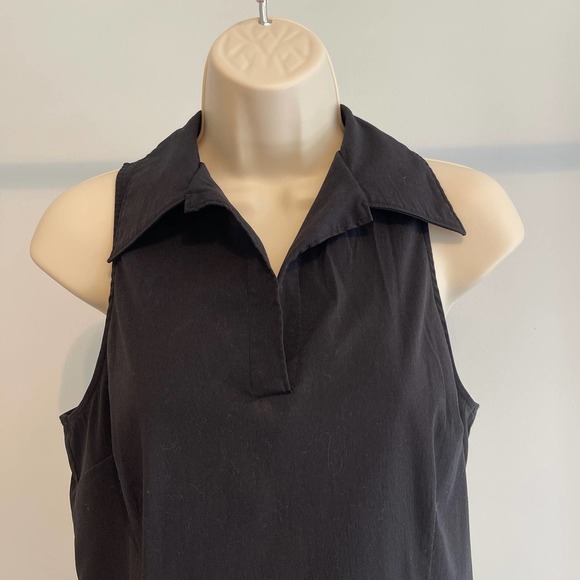 Express Black‎ V Neck Sleeveless Stretch Top Size 9/10 Pre-owned - Picture 2 of 8